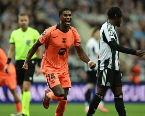 Rashford's Double Quiets Newcastle's Party and Seals Barça's Victory