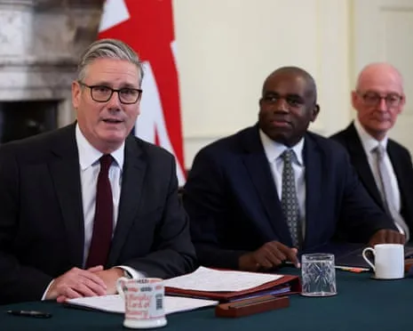 Starmer Leads Government Meeting As Increasing Tensions Following Departure of Senior Adviser