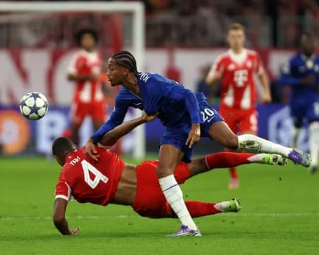 Chelsea's manager rages after the German giants center-back Tah escapes red card during Champions League defeat